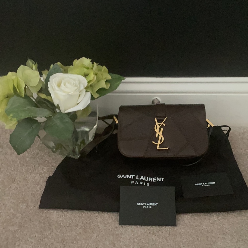 Saint Laurent Monogramm small flap bag.